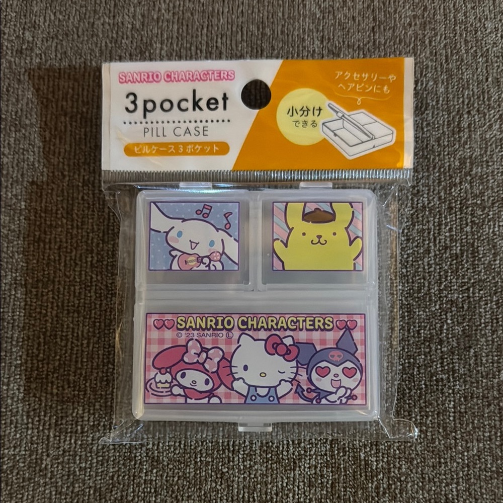 Sanrio Characters Pill Case - Multicolor